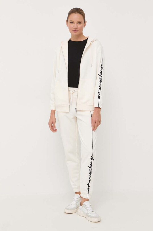 Pamučna majica Armani Exchange 6RYT05.YJ3RZ crna AW23