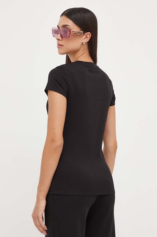 Îmbrăcăminte Armani Exchange tricou din bumbac 8NYT81.YJG3Z negru