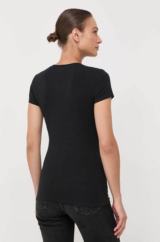 Odzież Armani Exchange t-shirt 6RYT55.YJDTZ czarny