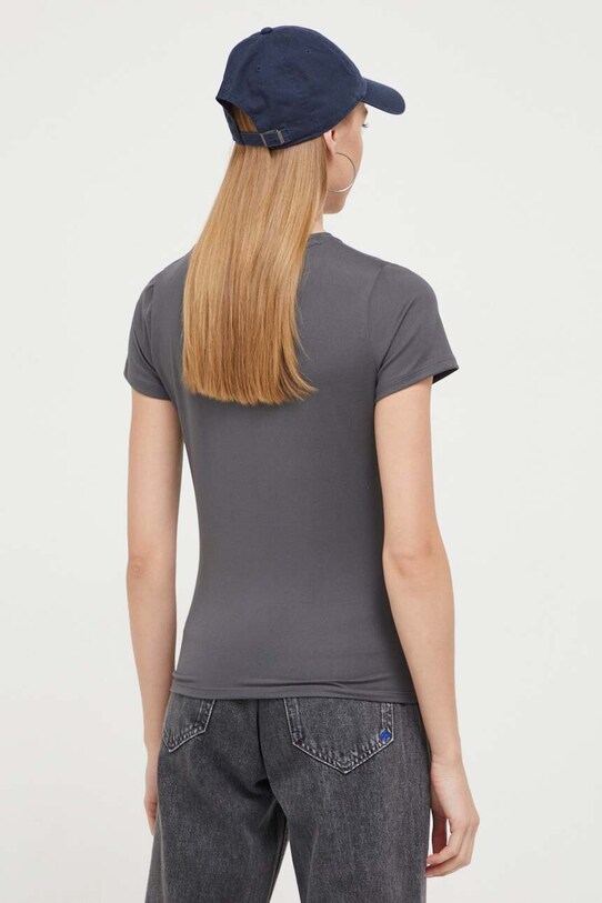 Ρούχα Μπλουζάκι Hollister Co. KI339.1195.131 γκρί
