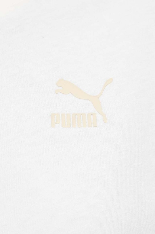 Pamučna majica Puma bež 621381