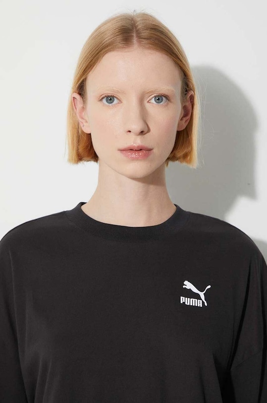 Бавовняна футболка Puma 621381 чорний