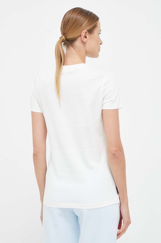 Ρούχα Βαμβακερό μπλουζάκι Puma 621437 μπεζ