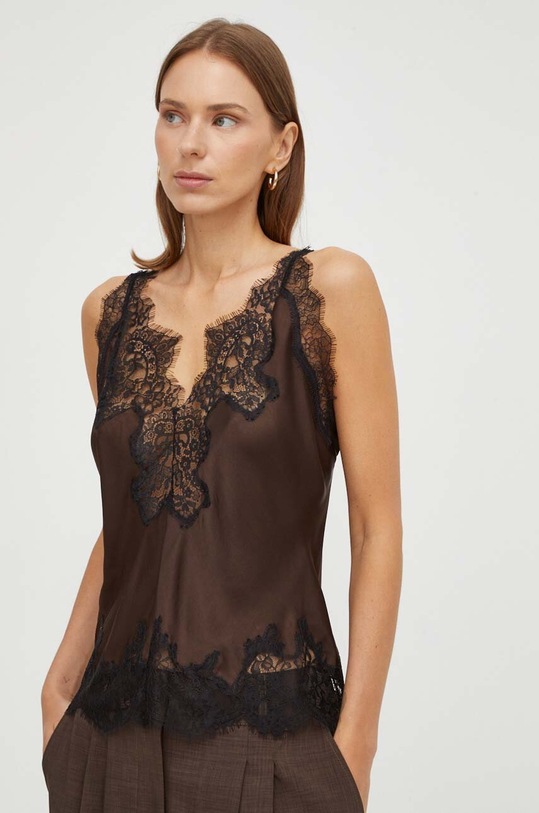 Herskind top brązowy 4993370