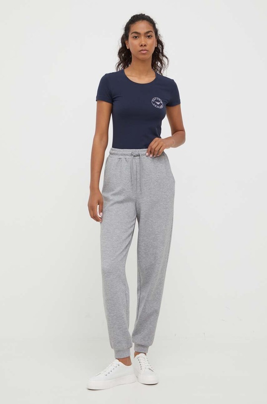 Emporio Armani Underwear tricou lounge 163139.3F223 bleumarin AW23