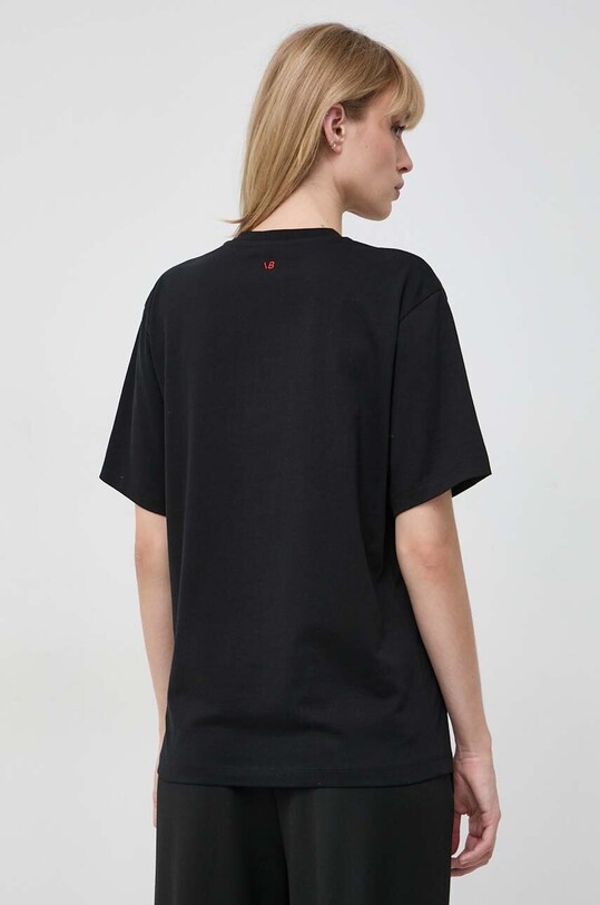 Одяг Бавовняна футболка Victoria Beckham 1323JTS004932A чорний