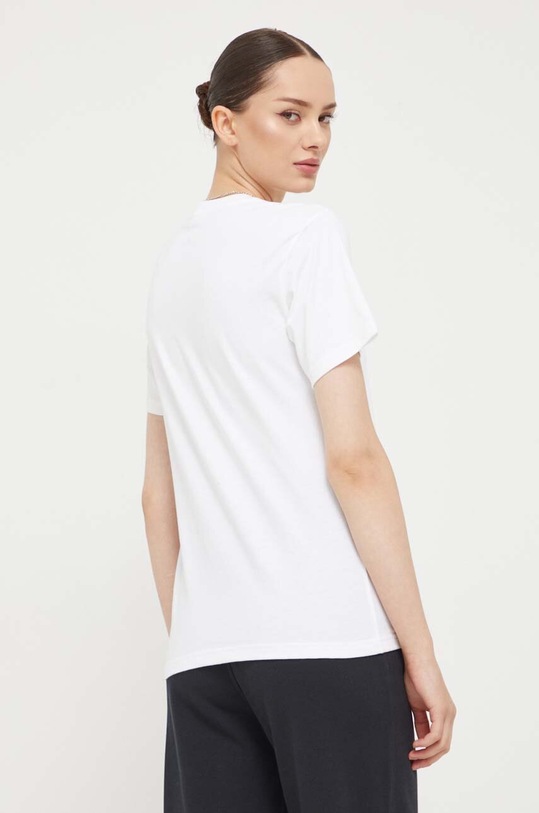 Oblečení Bavlněné tričko Converse 10025212.A01 bílá