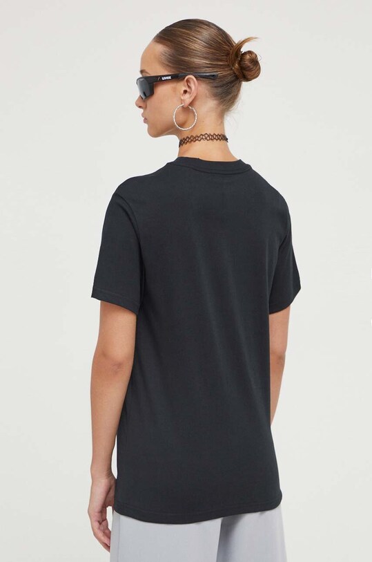 Одежда Хлопковая футболка Converse 10025212.A02 чёрный