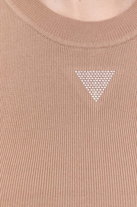 Топ Guess коричневий W3BZ15.Z37K0