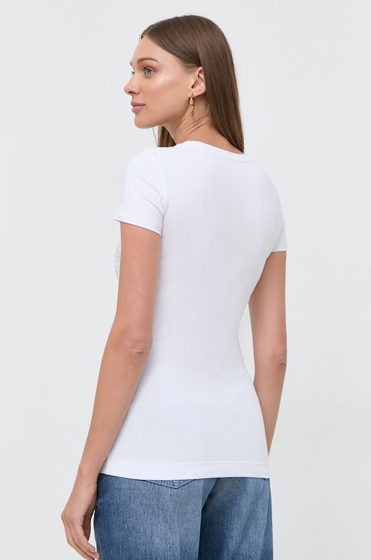 Ρούχα Μπλουζάκι Guess W3BI53.J1314 λευκό