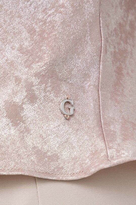 Guess t-shirt W3BH61.WFQA0 beżowy