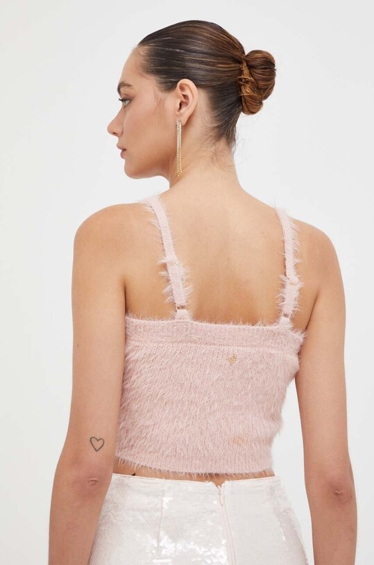 Odzież Guess top W3BR72.Z3BH0 różowy