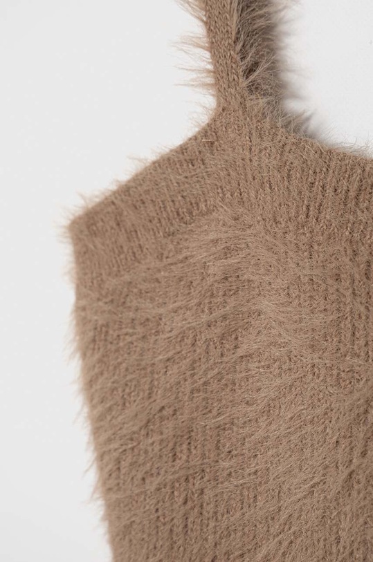 Oblečení Top Guess W3BR72.Z3BH0 hnědá