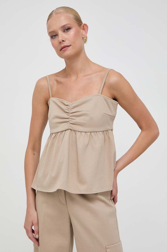 Notes du Nord top uni bej 13347
