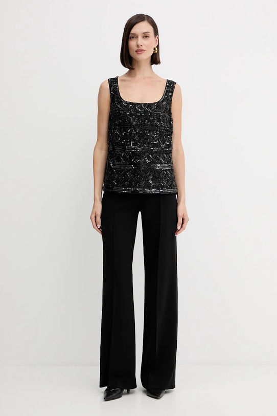 Топ Luisa Spagnoli 540644 чорний AW23