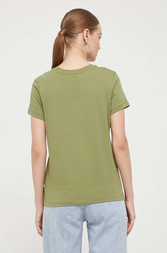 Дрехи Памучна тениска Vans VN000ACFZBF1 зелен