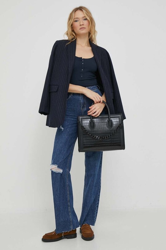 Pepe Jeans t-shirt PL505582.594 granatowy AW23