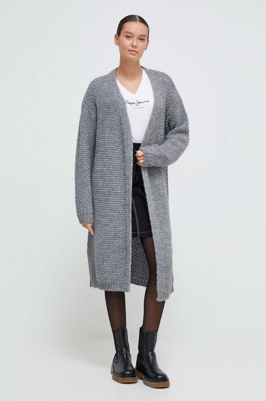 Pamučna majica Pepe Jeans PL505709.800 bijela AW23