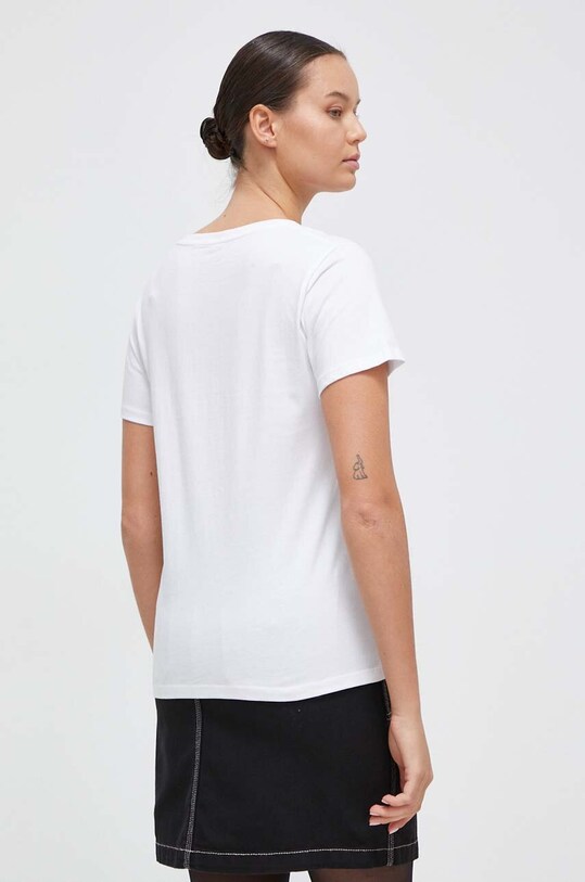 Odjeća Pamučna majica Pepe Jeans PL505709.800 bijela