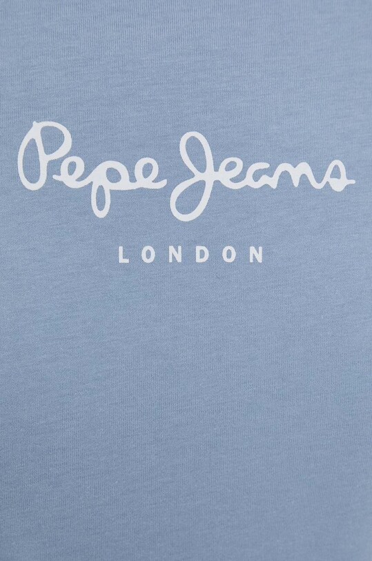Pepe Jeans t-shirt bawełniany PL505710.563 niebieski