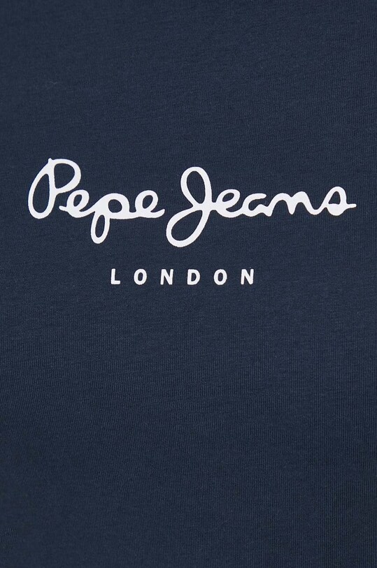 Бавовняна футболка Pepe Jeans Wendys PL505710.594 темно-синій
