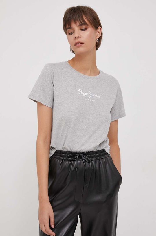 Pepe Jeans t-shirt bawełniany szary PL505710.933