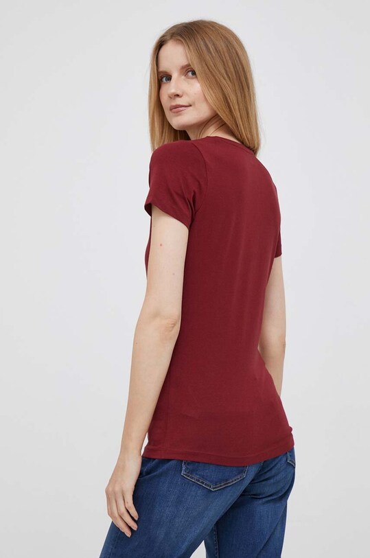 Oblečení Tričko Pepe Jeans PL505202.299 burgundské