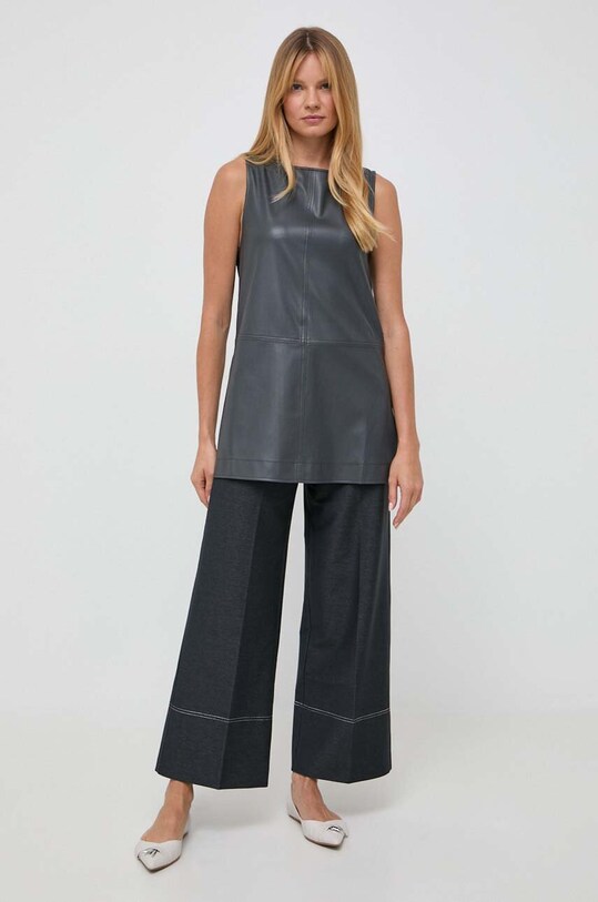 Max Mara Leisure top 2339460136600 szary AW23