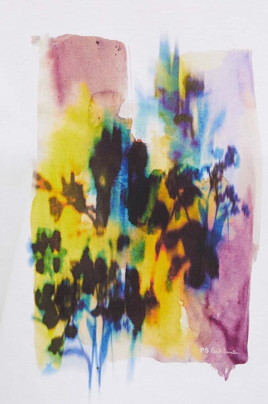 PS Paul Smith t-shirt bawełniany W2R.232V.LP4191 biały