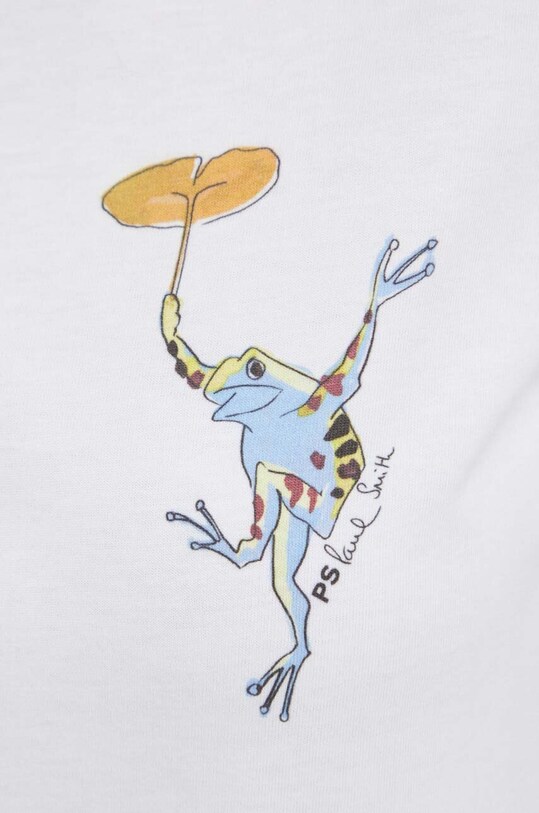 PS Paul Smith t-shirt bawełniany W2R.G799.LP4187 beżowy