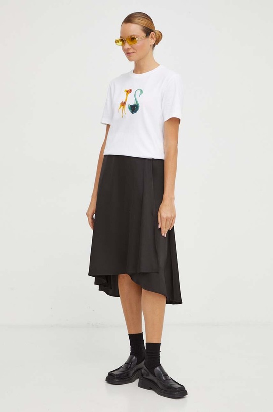 PS Paul Smith t-shirt bawełniany W2R.232V.LP4124 biały AW23