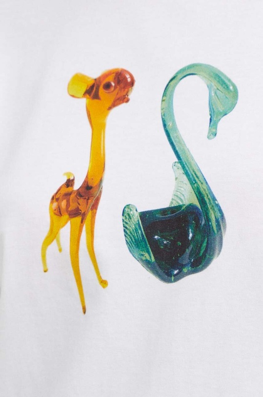 PS Paul Smith t-shirt bawełniany W2R.232V.LP4124 biały