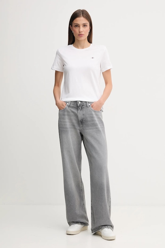 Gant tricou din bumbac 4200200 alb AW25