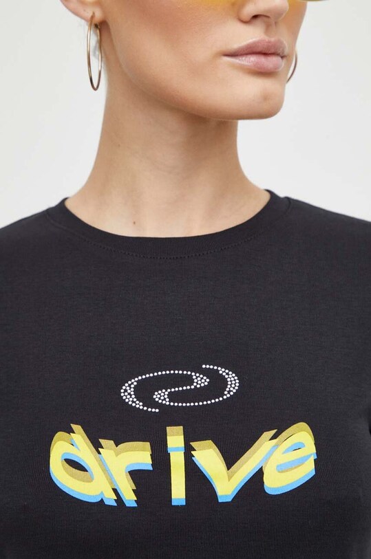 Bavlněné tričko Résumé 18761033 černá