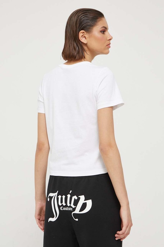 Oblečenie Bavlnené tričko Juicy Couture JCMCT223256.117 biela