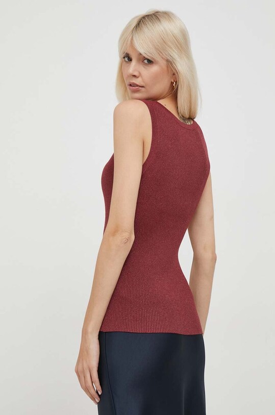 Oblečenie Top United Colors of Benetton 1MEBDH00G.7G2 burgundské