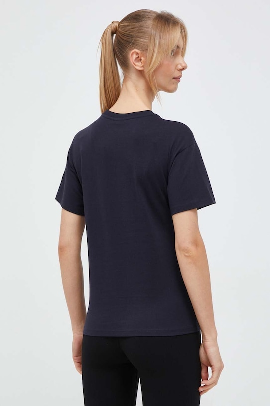 Odjeća Pamučna majica Napapijri S-Nina NP0A4H871761 mornarsko plava