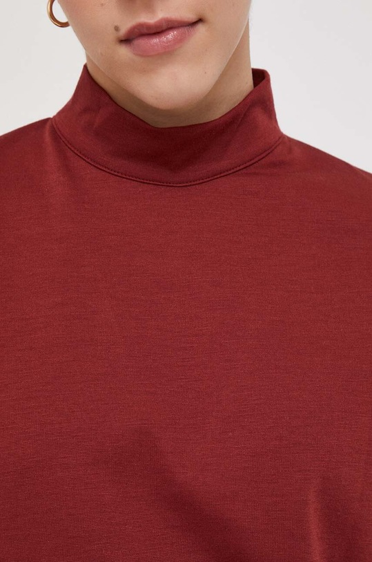 United Colors of Benetton t-shirt 3SU2D105V.1G2 bordowy