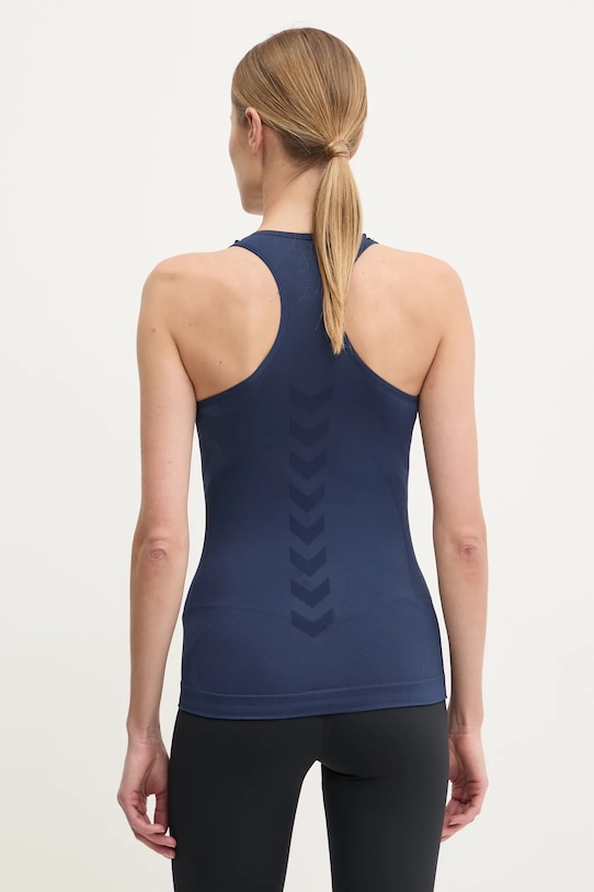 Одяг Топ для тренувань Hummel Seamless 210491 темно-синій