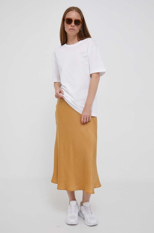 Joop! t-shirt bawełniany biały 30039829