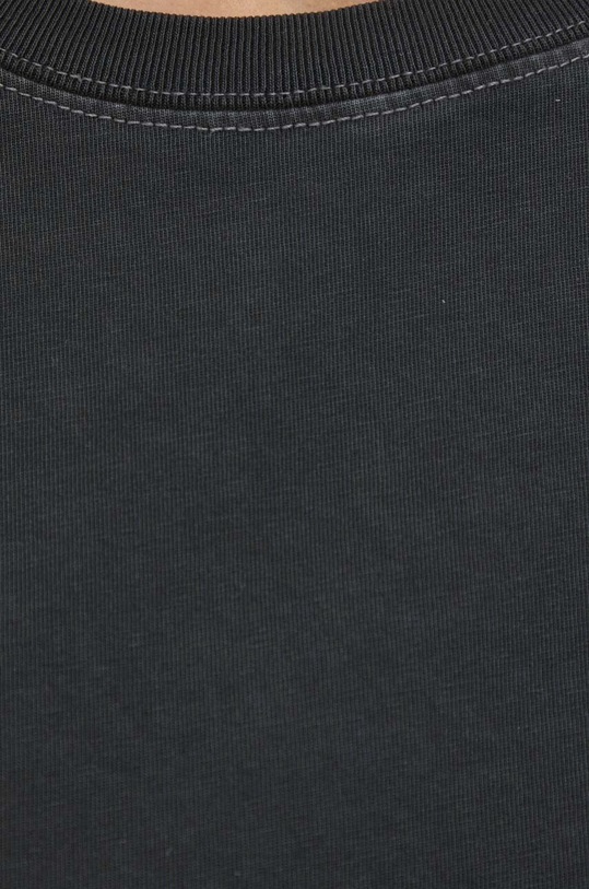 Bavlnené tričko American Vintage T-SHIRT DROIT MC COL ROND FIZ02AH23 sivá