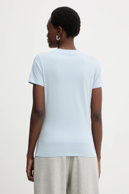 Îmbrăcăminte BOSS Orange tricou din bumbac BOSS ORANGE 50501139 albastru