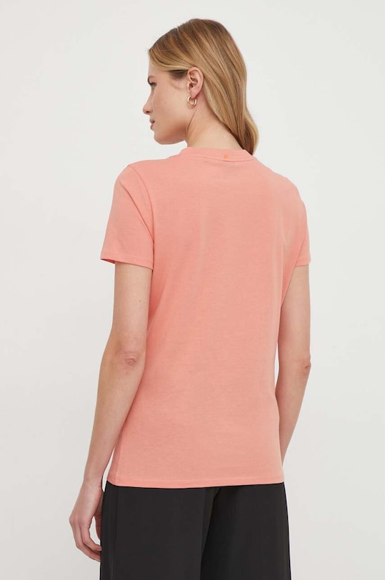 Одежда Хлопковая футболка Boss Orange BOSS ORANGE 50501139 оранжевый