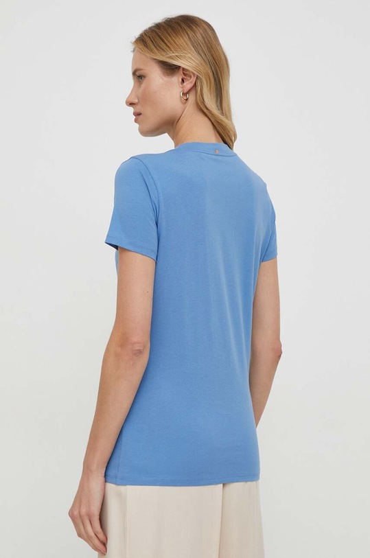 Odzież BOSS Orange t-shirt bawełniany BOSS ORANGE 50501139 niebieski