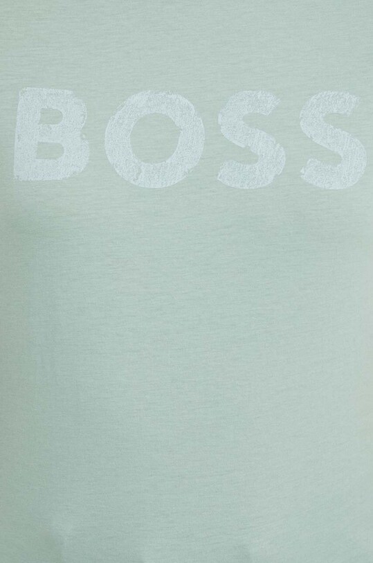 Хлопковая футболка Boss Orange BOSS ORANGE зелёный 50501139