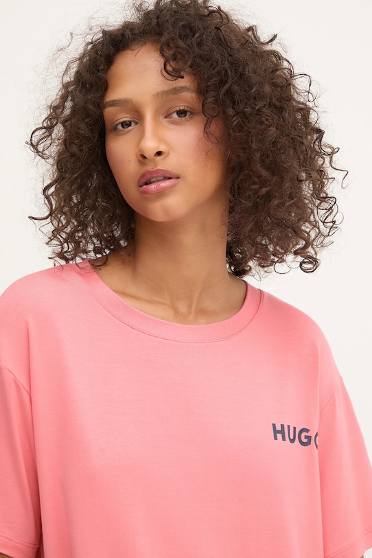 Одяг Футболка лаунж HUGO 50490707 рожевий