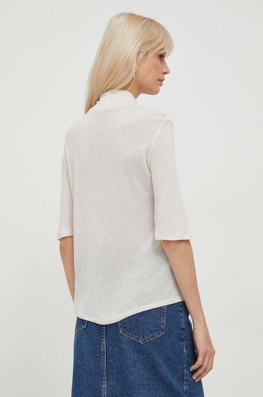 Oblečení Svetr s příměsí vlny Sisley 3N1WL104F.0L8 béžová