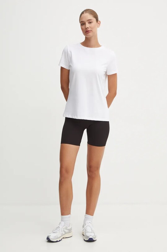 Guess tricou BRIANA V3BI11.J1314 alb SS25