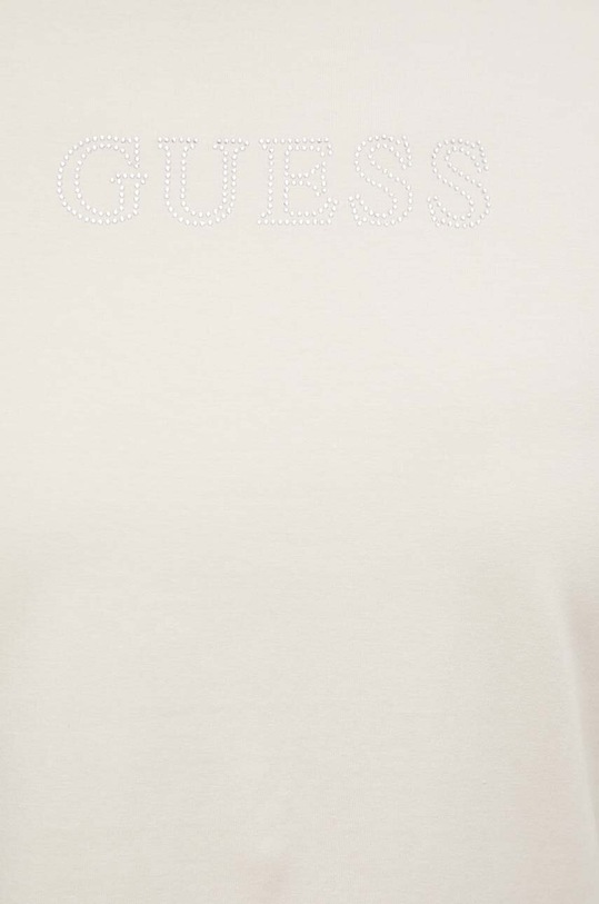 Μπλουζάκι Guess BRIANA V3BI11.J1314 μπεζ