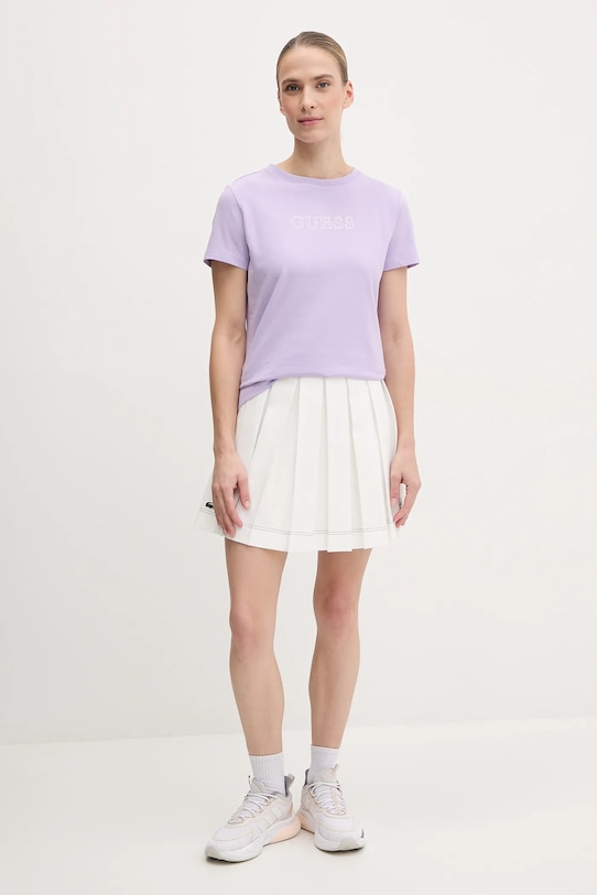 Футболка Guess BRIANA V3BI11.J1314 фиолетовой NC25